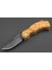 Stabilize Mapple Burl Ağacı Sap Kuyruk Milli Bushcraft Namlu Mini Çakı 2