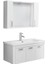 Note Smart 100 cm Banyo Dolabı - Beyaz 2