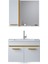 Yeni Gold Beyaz 65 cm Banyo Dolabı Takımı 4