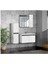 New Bahar 80 cm Banyo Dolabı Takımı Lavabo Dahil, Boy Dolap Hediyeli, Lavabolu,aynalı Banyo Dolabı 4