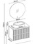Royal Banyo Dolap Takımı Royal 5585 V31 85CM Kumsal 2