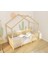 Ripon - Montessori Çatılı Ayaklı Ahşap Yatak 60 cm 180X80 cm 4
