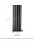 1200X395MM Lilac Dikey Antrasit Alüminyum Radyatör 2