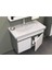 Aydos 85 cm Mdf Banyo Dolabı Alt Modül ve Lavabo 1