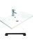 Lizbon 100 cm Mdf Banyo Dolabı Seti ve Boy Dolabı Beyaz - Meşe 2