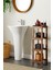 Ahşap 4 Katlı Banyo Rafı Havluluk Banya Düzenleyici Ykm MOB102 1