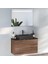Bathline Banyo Dolap Takımı Bathline 55100 V32 100CM Kaman-Ceviz 1