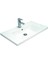 Tokyo 80 cm Mdf Banyo Lavabolu Alt Dolap Beyaz 4