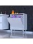 Söke Banyo Için Sihirli Kutu 65X75X32,5 Cm’ Lik 1 Göz Sepet Hazneli Mini Banyo Dolabı 2