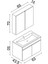 Tokyo 65 cm Mdf Banyo Dolabı Seti Atlantik Çam 5