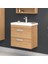 Nova 60 cm Morgana Kiraz Banyo Dolabı Takımı 2