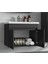 Antasit 65 cm + 35 cm Mdf Boy Dolaplı Seramik Lavabolu Ayna Dolaplı Banyo Dolabı Takımı 3