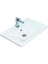 Mersin 65 cm Mdf Banyo Dolabı Seti Kafkas Meşe - Siyah 4
