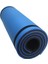 180X60CM 15MM Extra Rahat Mavi-Siyah Yoga Pilates Matı 1