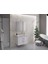 Royal 80 cm Banyo Dolabı Takımı Beyaz 1