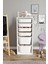 %100 Mdf - Large Mono 6 Sepetli Oyuncak Dolabı (LARGEMONO6SEPET-2B-4O-BEYAZ) 1