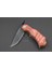 Stabilize Mapple Burl Ağacı Sap Kuyruk Milli Bushcraft Namlu Mini Çakı 4