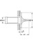 Allure Ankastre Stop Valf - 19334GN1 2