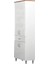 Petra Banyo Boy Dolabı Teak 60 cm 1
