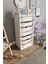 %100 Mdf - Medium Mono 7 Sepetli Oyuncak Dolabı (MEDIUMMONO7SEPET-7O-BEYAZ) 2