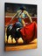 Kanvas Tablo Matador ve Boğa 70X100 cm 1