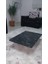 Ahşap Dikdörtgen Yer Sofrası-Hamur Açma Masası Siyah Mermer 70 x 120 cm 1
