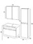 Denko More 80 cm Mdf Banyo Dolabı Takımı ve Boy Dolabı 2