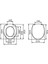 Norm 501 Duvara Sıfır Klozet + Norm Yavaş Kapak + Vitra Iç Takım Set 5