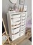 %100 Mdf - Large Duo 14 Sepetli Oyuncak Dolabı (LARGEDUO146SEPET-2B-4O-8K-BEYAZ) 3