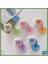 Samsung Galaxy Buds Pro Için Kılıf Süslü Renkli Kalp Desenli Mor [buds Pro ile Uyumlu Kılıf - Mor] 2