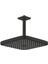 Tempesta 250 Cube Tepe Duşu Seti 142 Mm, Tek Akışlı Mat Siyah - 266882430 2