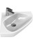 Turkuaz Cerastyle Arda Köşe Mini Lavabo 46*46 cm 2