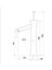 Yüksek Lavabo Bataryasi Altin F-622 3