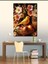 Kanvas Tablo Meyvelerin Üstündeki Kuş ve Çiçekler 70X100 cm 2