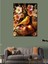 Kanvas Tablo Meyvelerin Üstündeki Kuş ve Çiçekler 70X100 cm 3