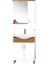 Petra Banyo Dolabı Teak 55 cm 1