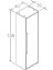 Galia 80 cm Legnano Banyo Dolabı Takımı ve Boy Dolabı 5