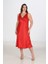Özel 2li Kırmızı Sabahlık Takımı Bigsize 6226 Fırsat!!! 1