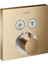 Showerselect Termostatik Ankastre Banyo Bataryası 2 Çıkış Bronz 15763140 1