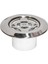 Paslanmaz Çelik Tabandan Besleme Nozulu 2'' (63MM) 1
