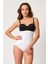 Özel Beyaz Mı 2932 Double Karın Agraf Destekli Slip Lazer Korse Fırsat!!! 1