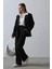 Kalpli Ceket Takım - Siyah 4