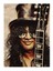 Slash Gitarist Mdf Tablo 35CM X50CM 35X50 cm 1