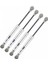 Std 4 Adet Std Dolap Amortisörü Gazlı Piston Kapak Hidroliği 27 cm 100N 1