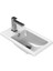 Turkuaz Cerastyle Mini Küçük Banyo,karavan Lavabo 24*42 cm 2