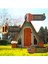 Ahşap Üçgen Çocuk Oyun Evi Aframe Playhouse 2