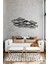 Family Fish Modern Metal Duvar Dekoru 1