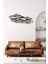 Family Fish Modern Metal Duvar Dekoru 5