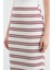 Çizgili Beli Lastikli Triko Etek 5