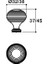 Altın Rengi 32 mm Tek Delikli Kulp - SSY1937 0032 Gl 2